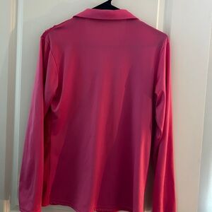 Vibrant Pink Long Sleeve Shirt